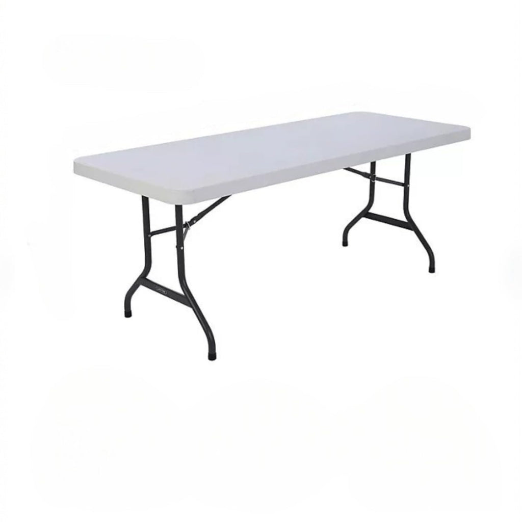 6 Foot Folding Table Set of 8 V110