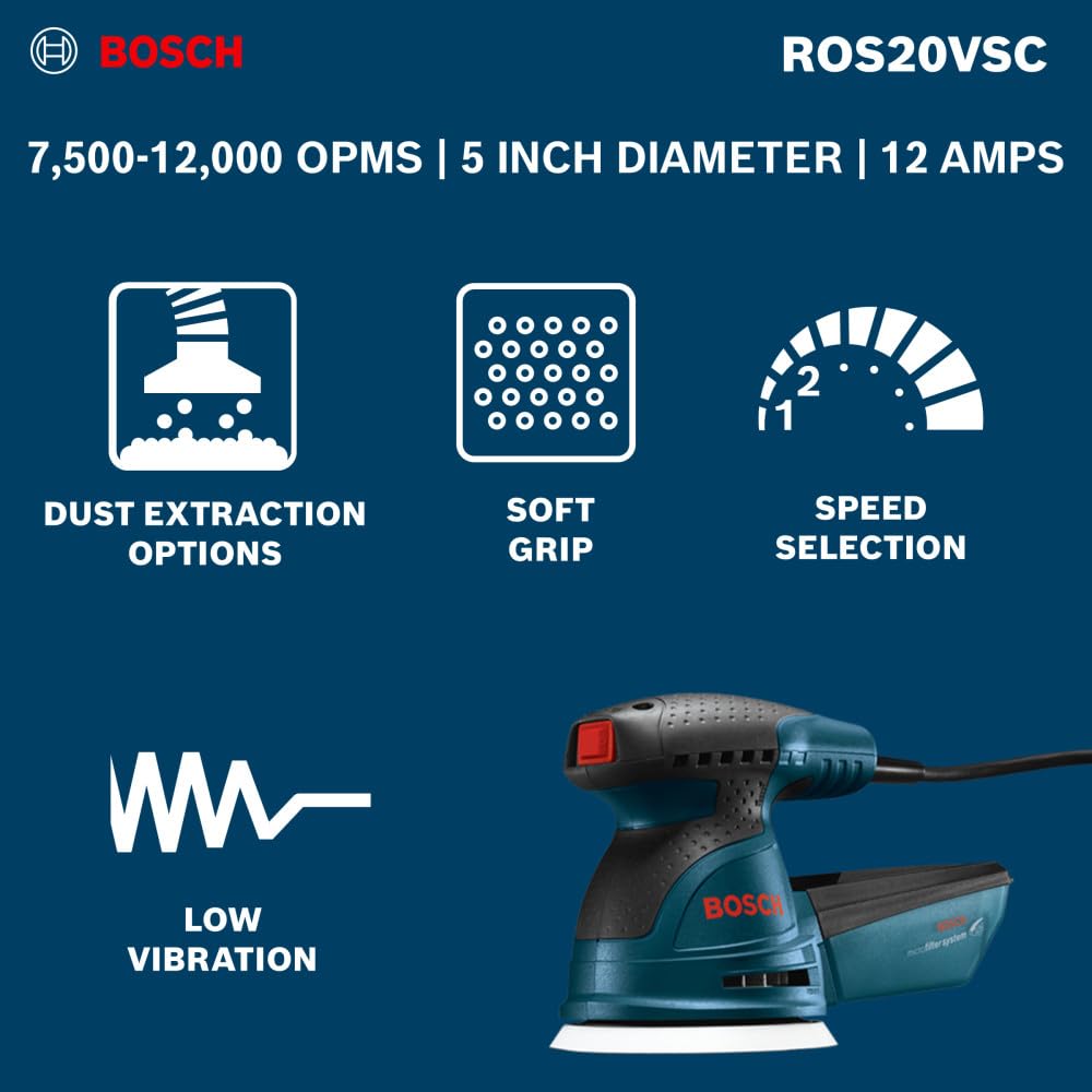 Variable Speed Random Orbital Sander A322649