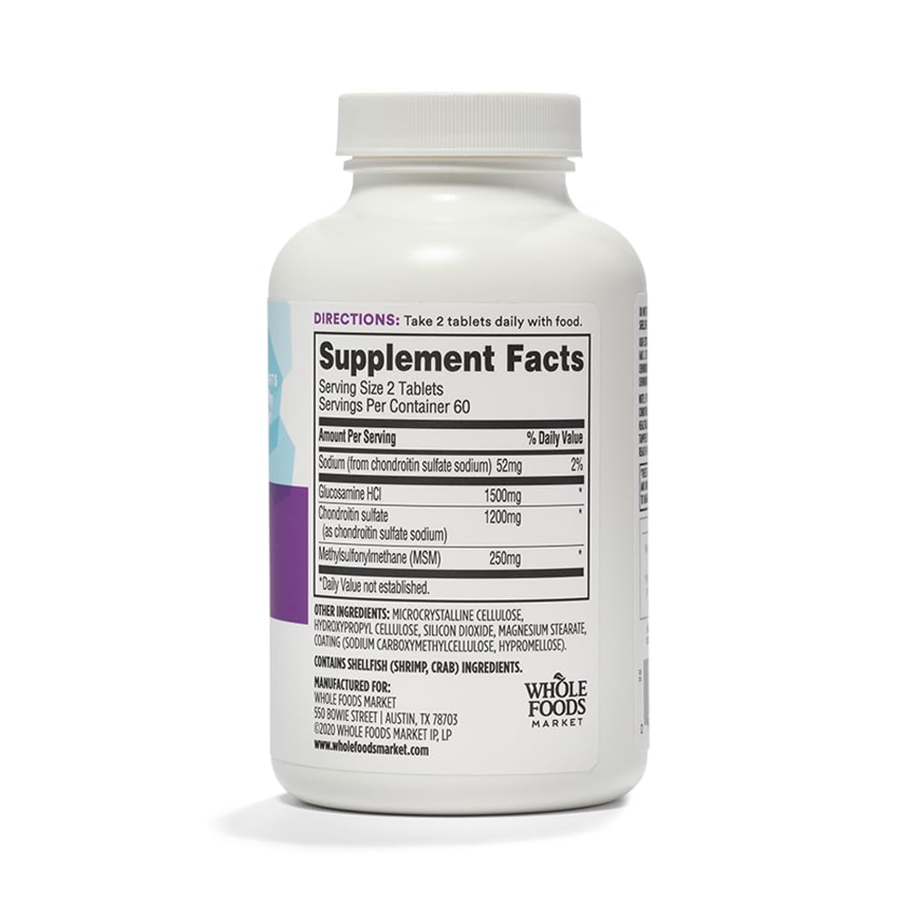 Glucosamine Chondroitin and MSM 120 Tablets R25836