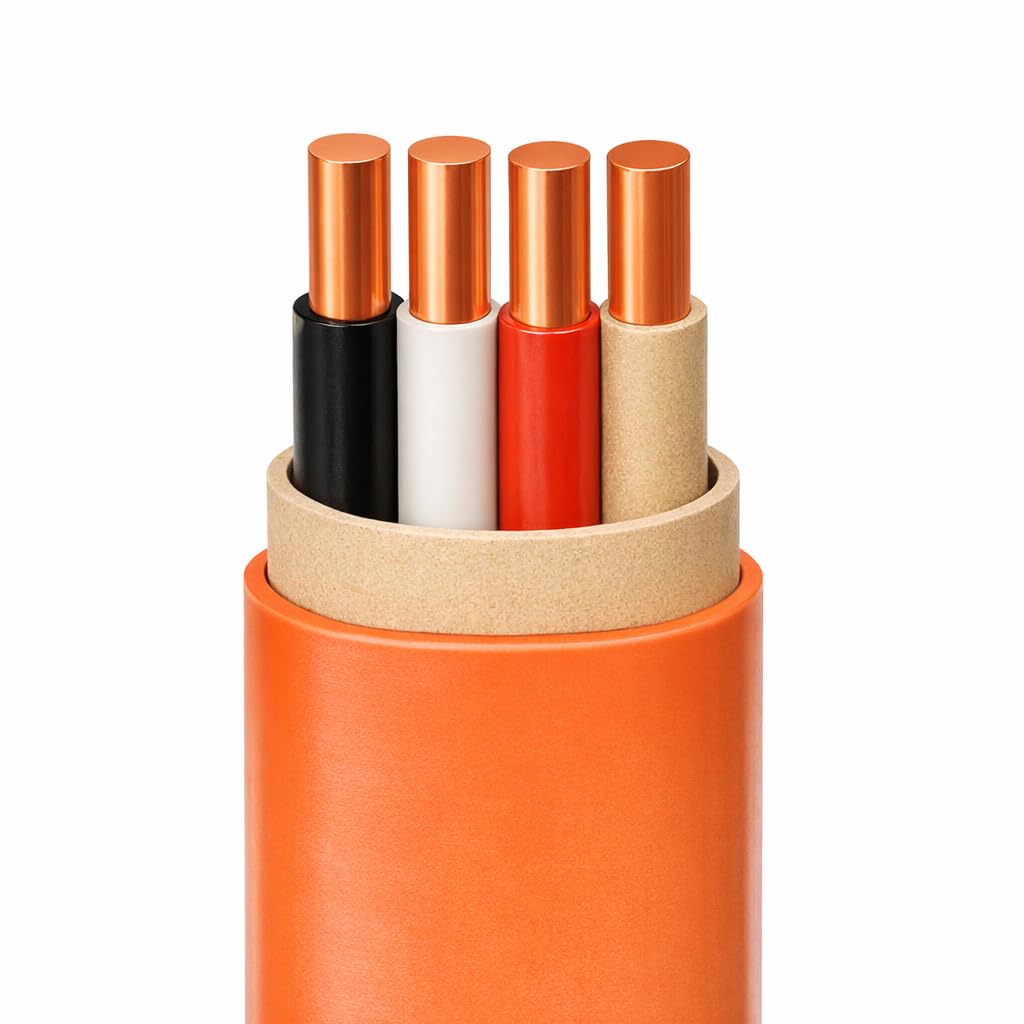 250ft Solid Copper Electrical Wire with Ground I784361