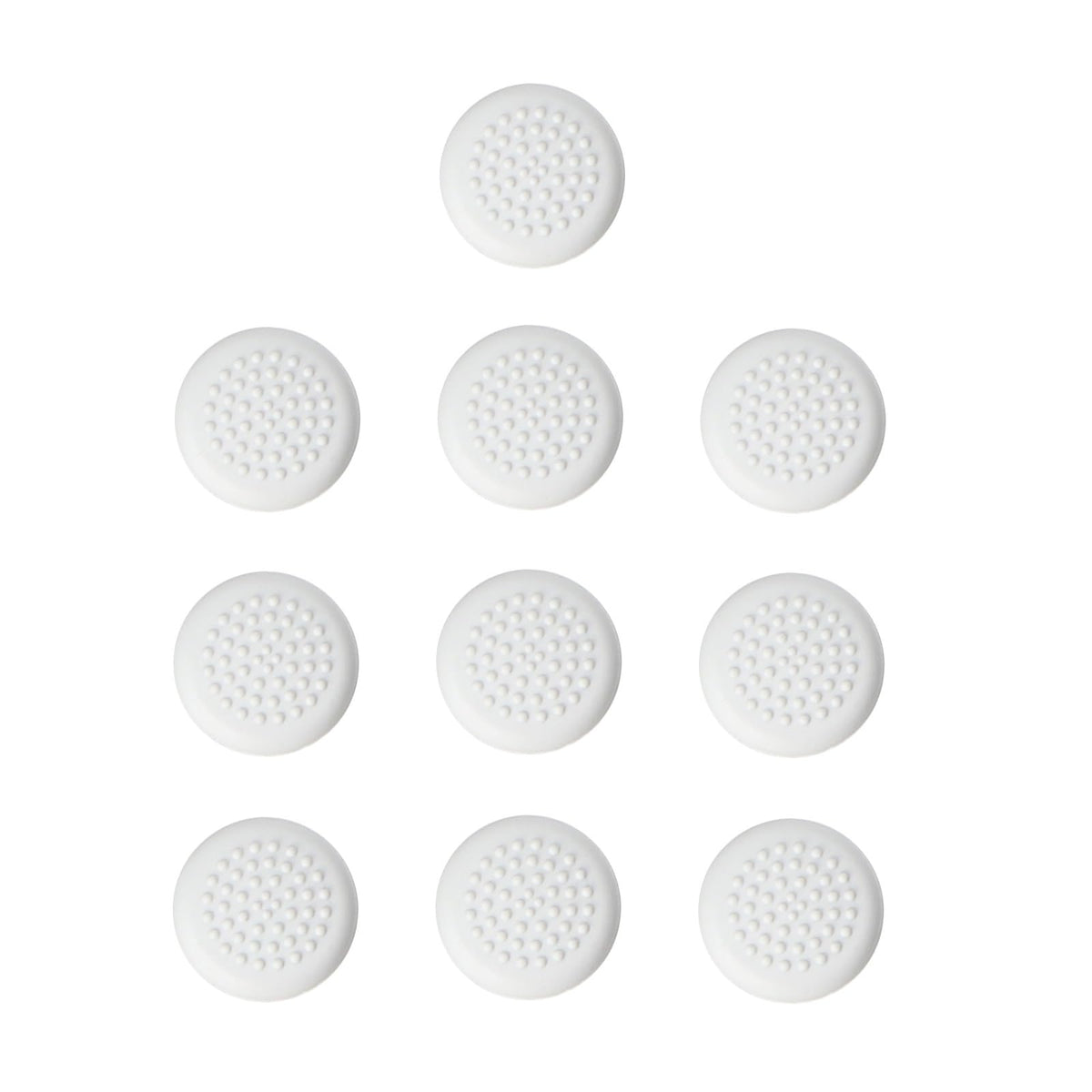 White 10 Pcs Thumbstick Caps for VR Controller P75277
