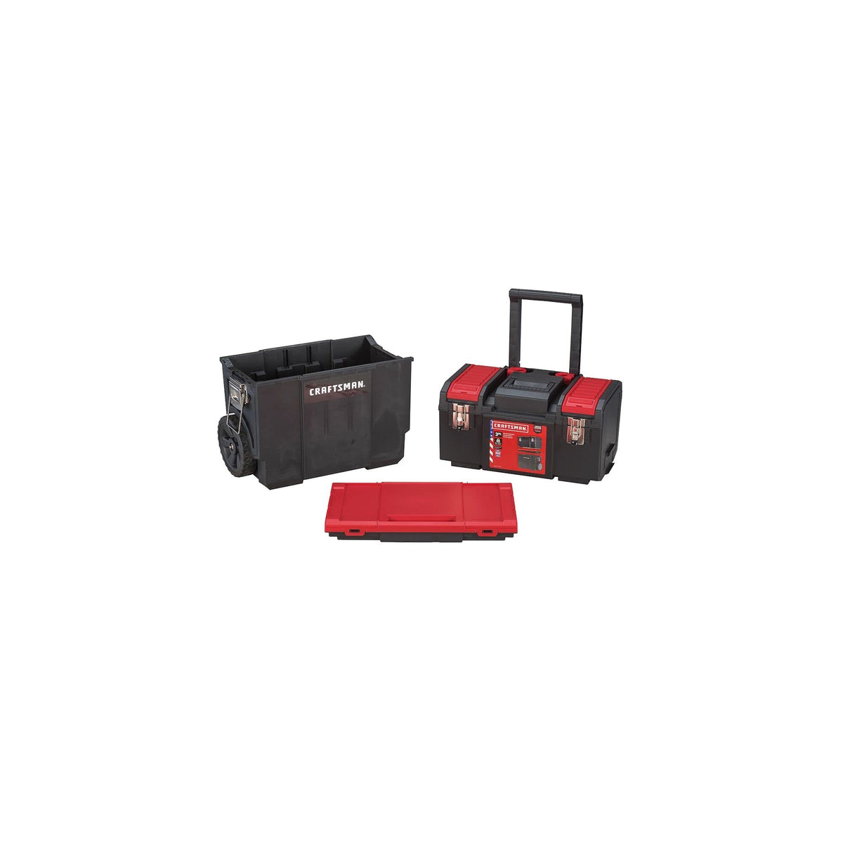 19-in. 3-in-1 Rolling Tool Box with Wheels K25243