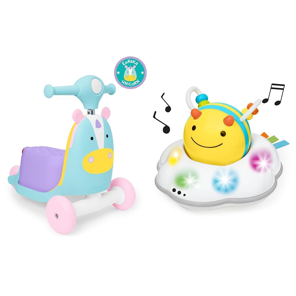 3-in-1 Baby Activity Push Walker to Toddler Scooter A768013