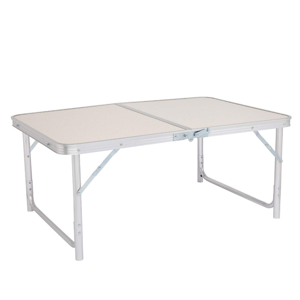 Folding Aluminum Camping Table White 3 FT G12664
