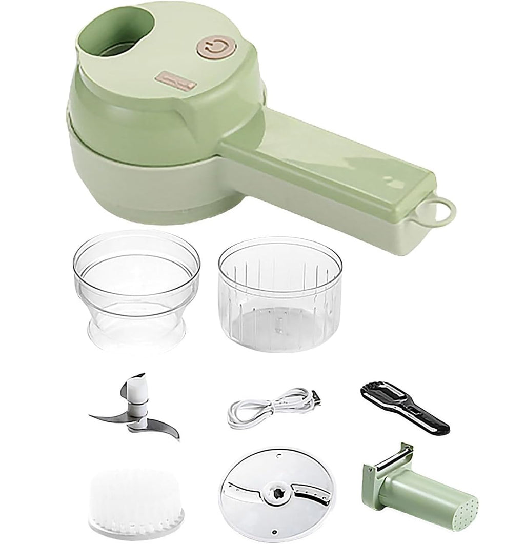4 in 1 Electric Vegetable Cutter Set N8288