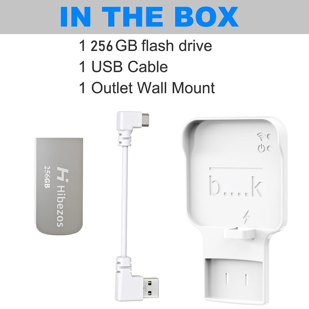256GB USB Flash Drive & Outlet Mount T474