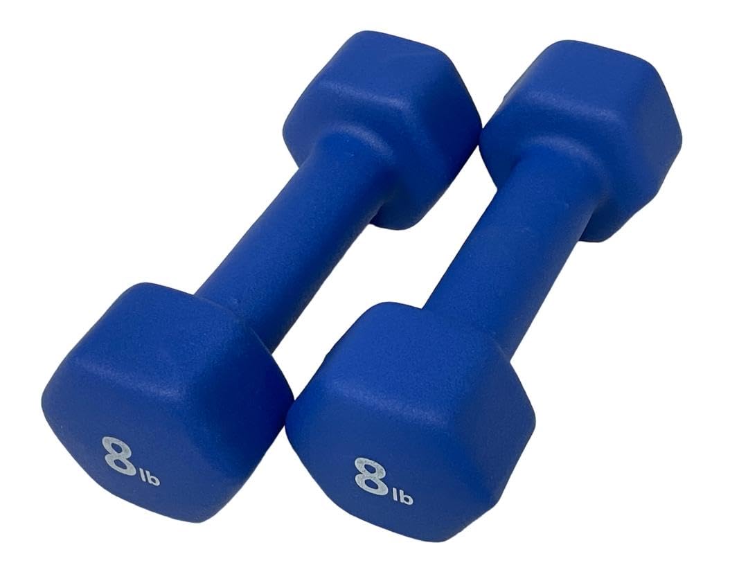 Neoprene Coated Dumbbell Hand Weight Set J155335