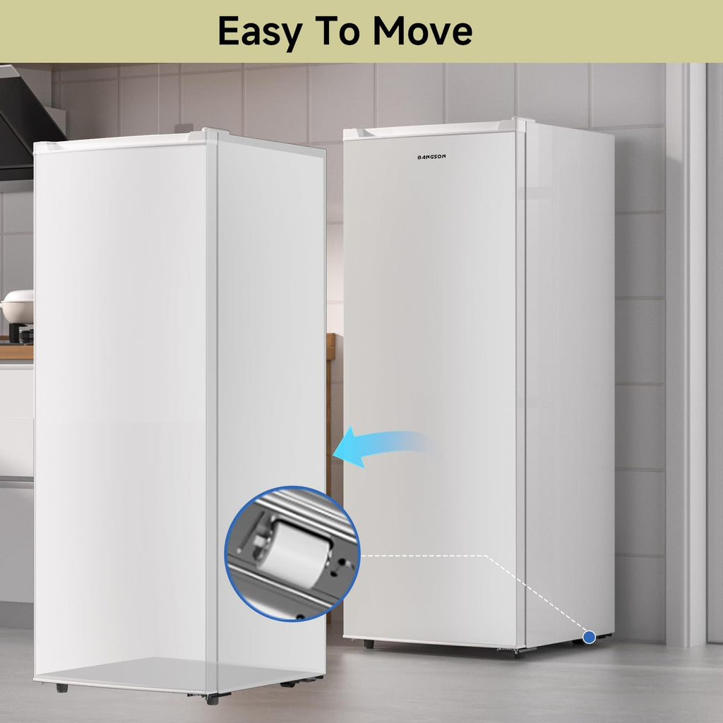 7.0 Cu.ft Convertible Upright Freezer/Refrigerator White X80371