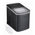 Portable 26 lb per Day Bullet Ice Maker Machine Black Stainless Steel B754583