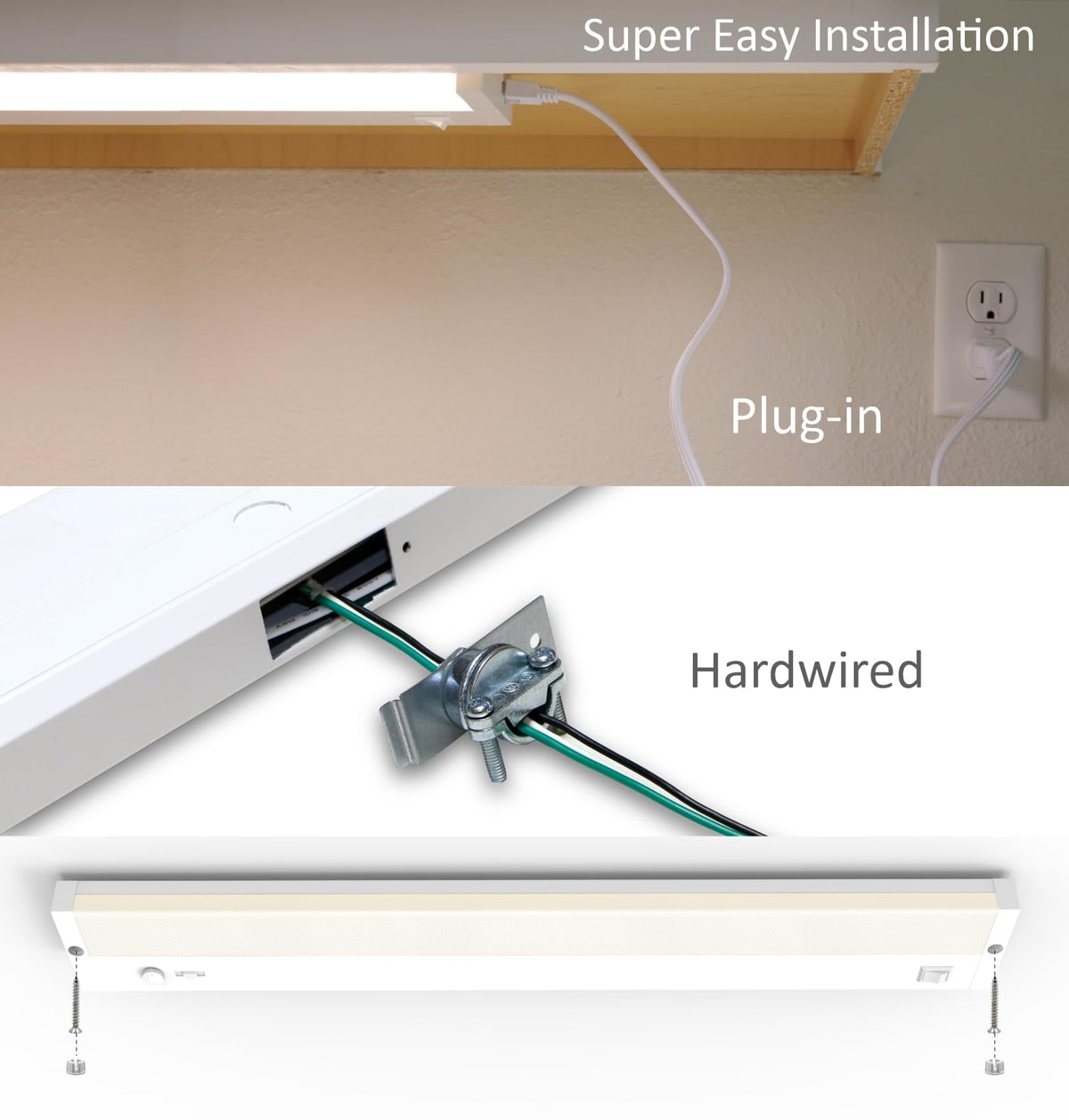 24 Inch 12W Dimmable LED Under Cabinet Light C84295