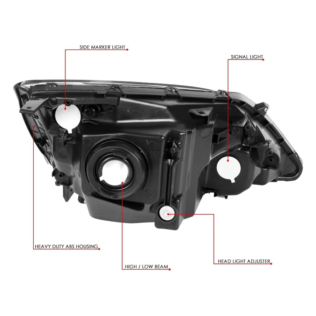 Headlight Assembly with LED Kit L198