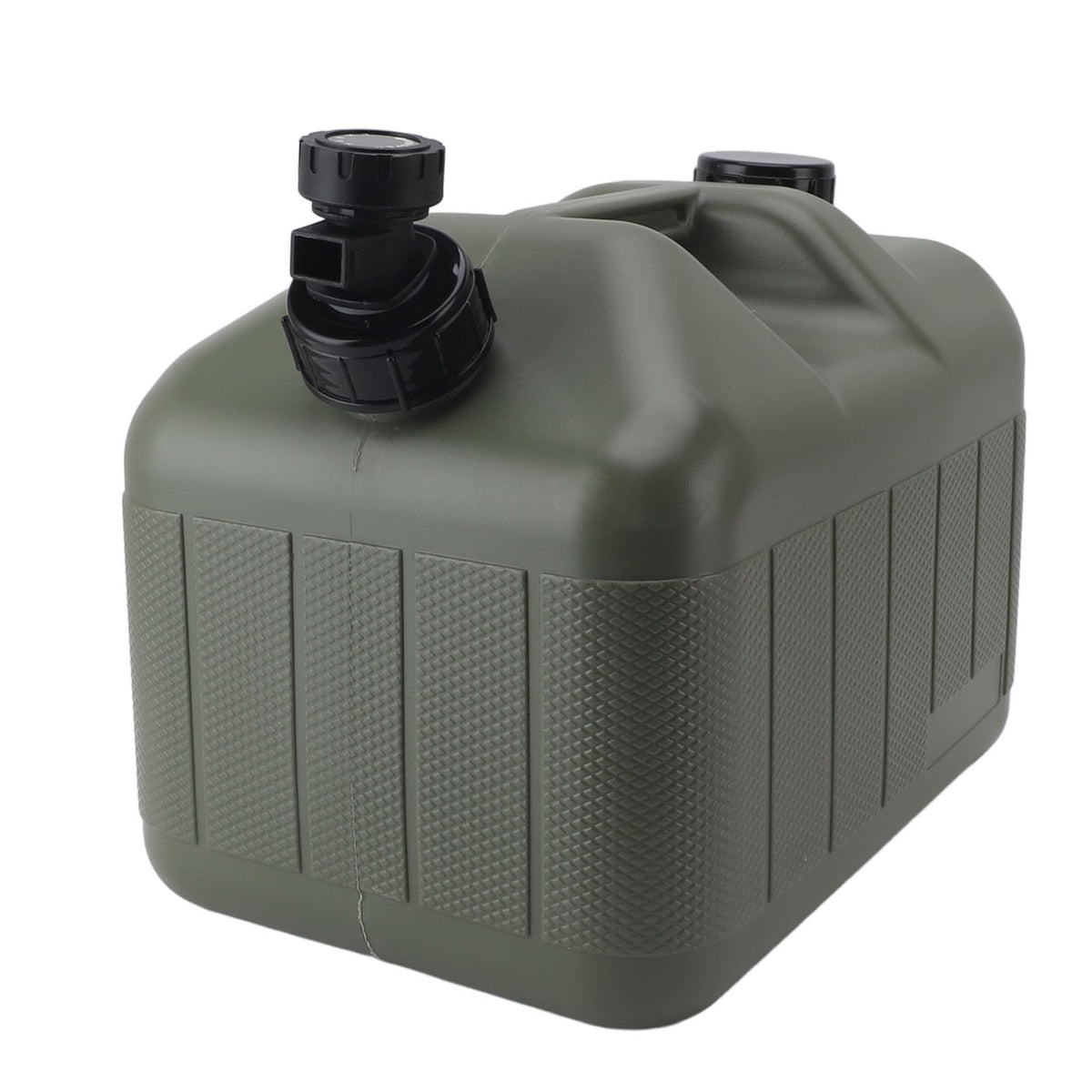 Portable 10L Green Water Storage Jug with Faucet V1394
