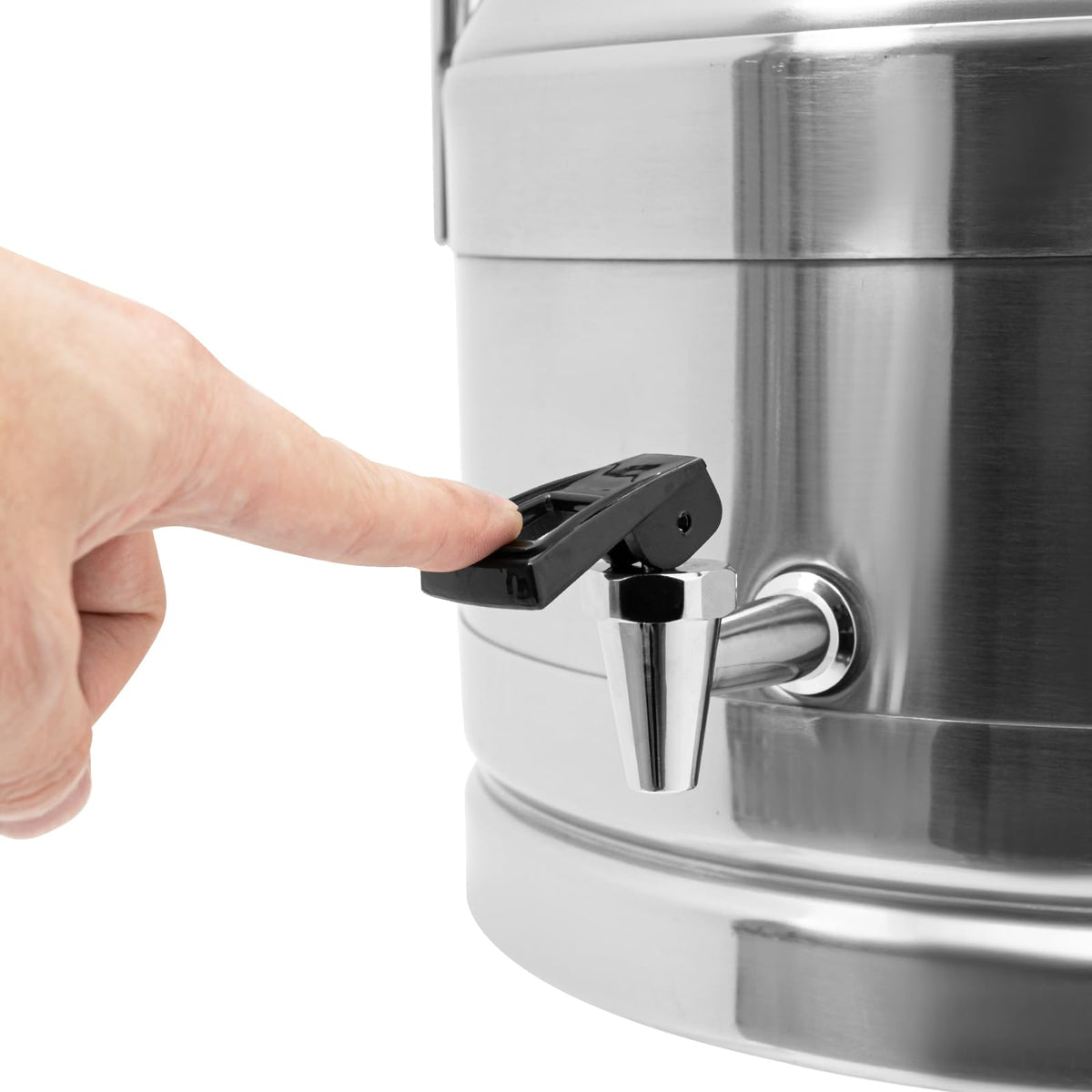 Stainless Steel Milk Can with Faucet, 20L Silicone Sealed Lid X2870