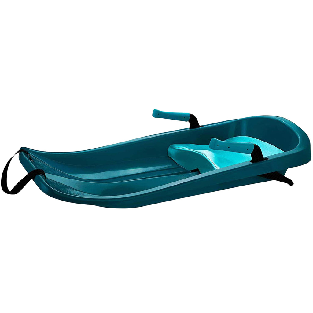 Kids' Plastic Toboggan Sleds with Tow Strap T250