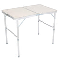 Folding Aluminum Camping Table White 3 FT G12664