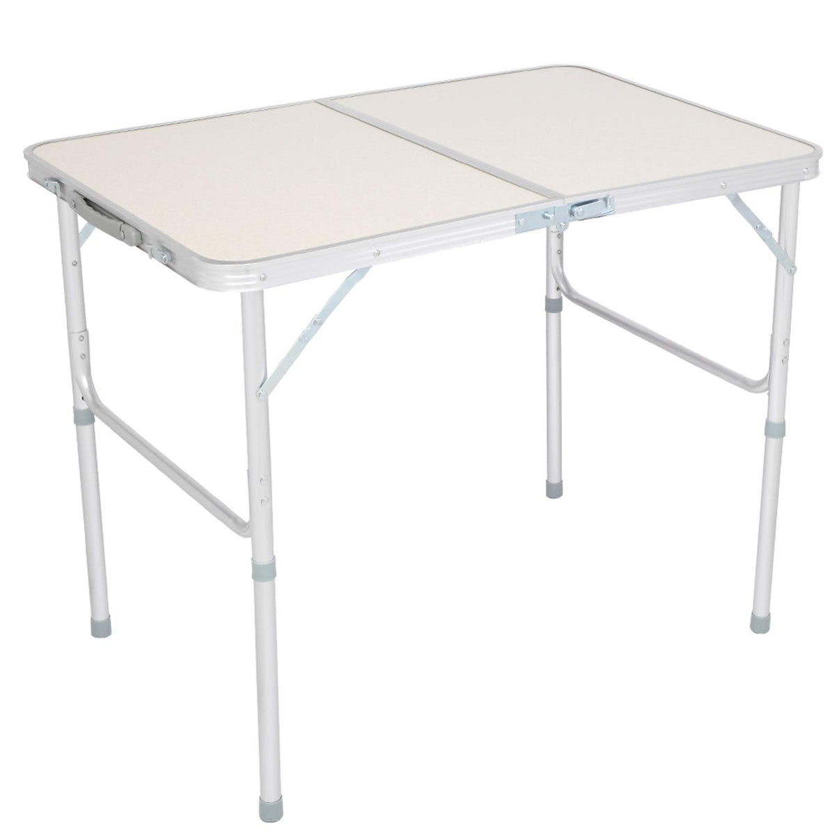Folding Aluminum Camping Table White 3 FT G12664