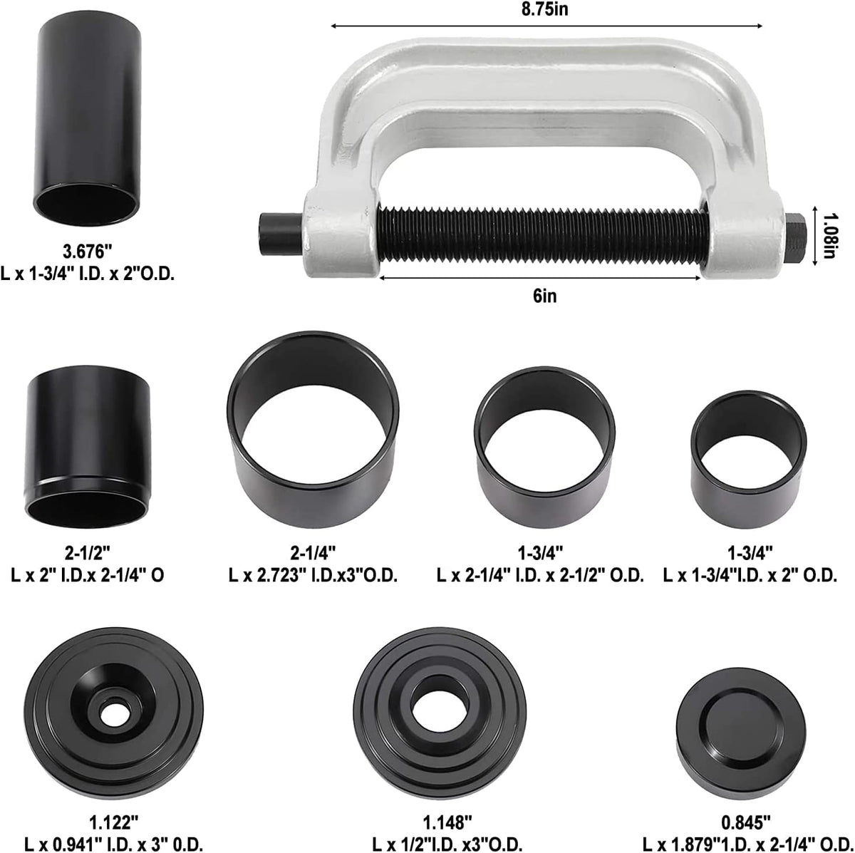 Heavy Duty Ball Joint Press Tool Kit N531