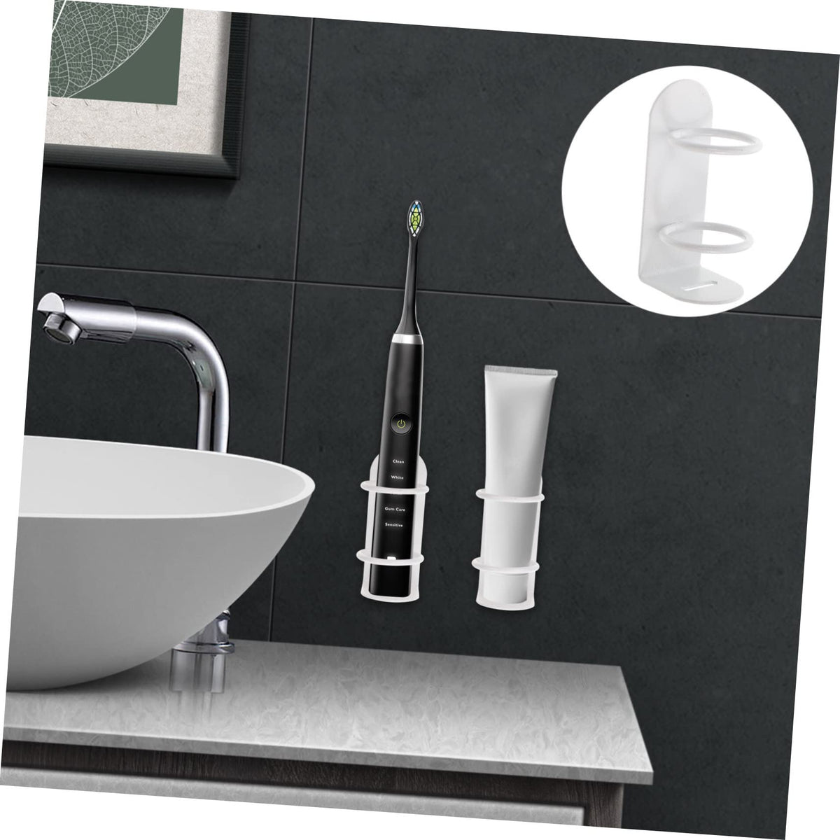 Wall Mounted Electric Toothbrush Holder 2 Pack S315