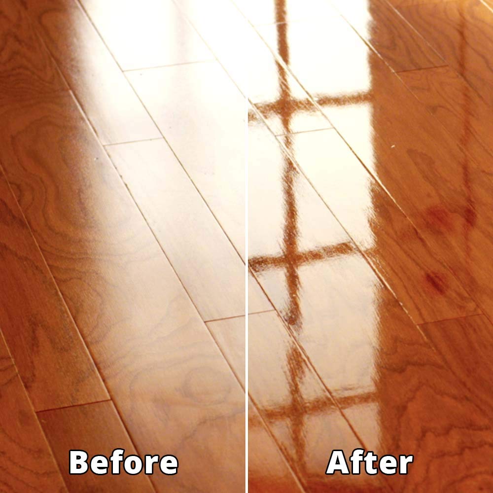 Wood Floor Restorer and Polish 32oz Microfiber Applicator S966910