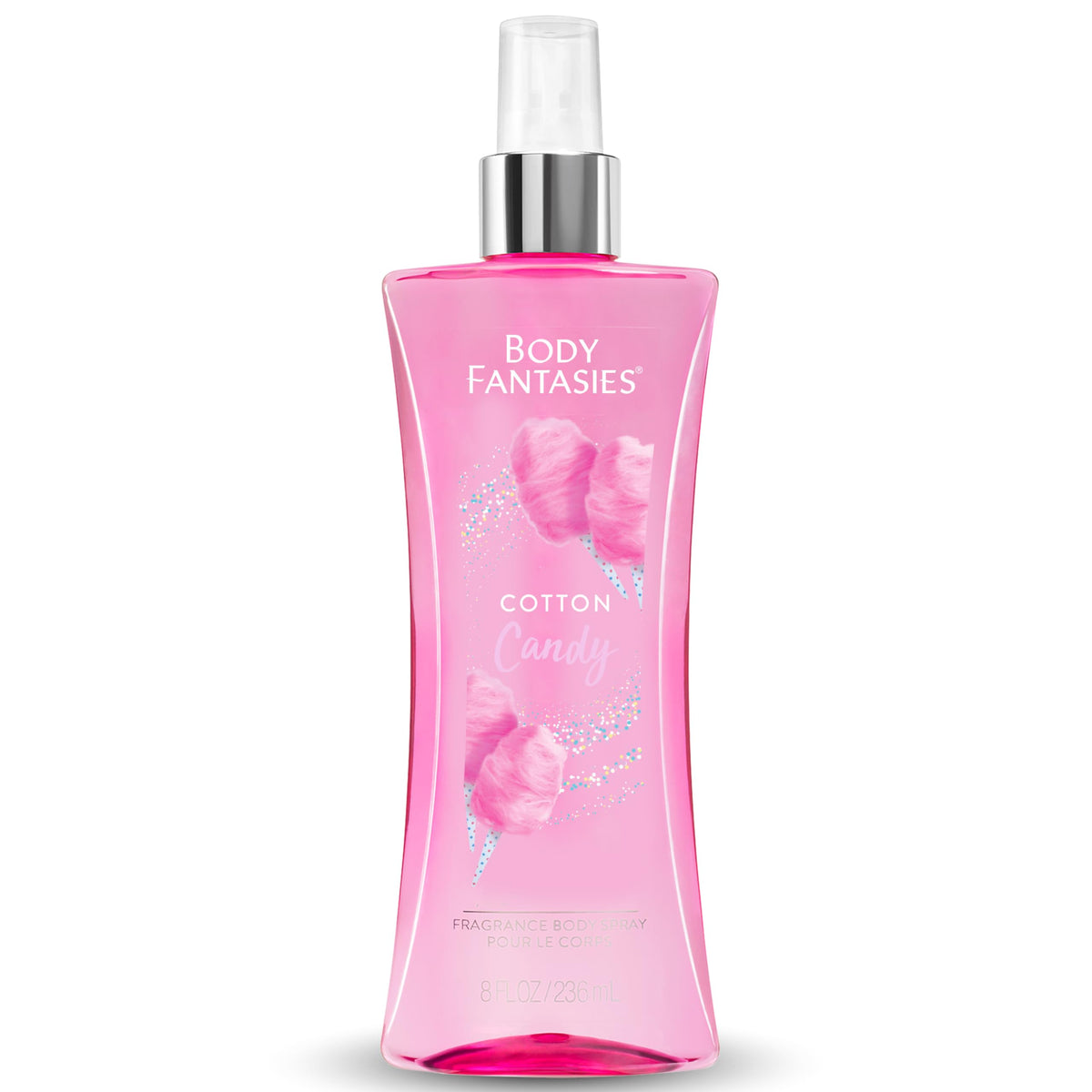 Cotton Candy Pink Vanilla Body Spray 8 Fluid Ounce 2-Pack F53802