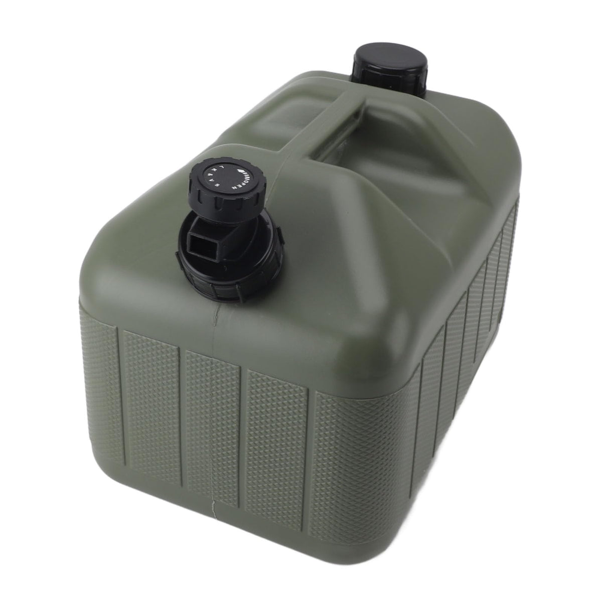 Portable 10L Green Water Storage Jug with Faucet V1394