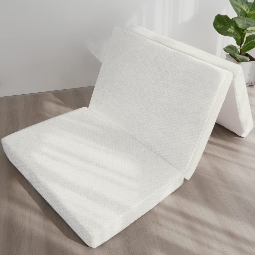 Memory Foam Tri-fold Mattress Topper, Twin Size C51388