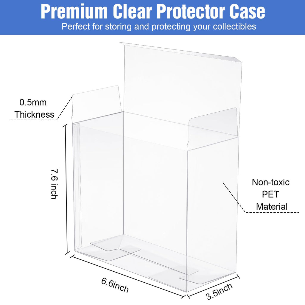 6 Pack Clear Cases X331167