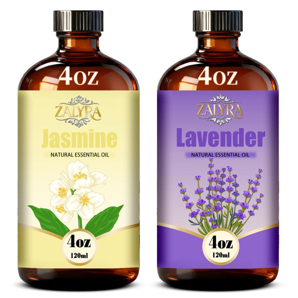 Jasmine&Lavender Essential Oil 4 Fl Oz+0.33 Fl Oz H850