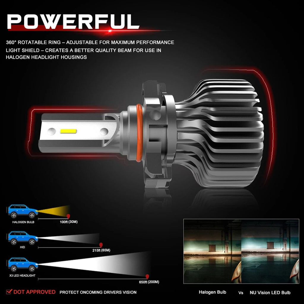Headlight Assembly with LED Kit L198