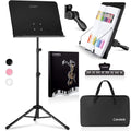 Adjustable Black Sheet Music Stand H640766
