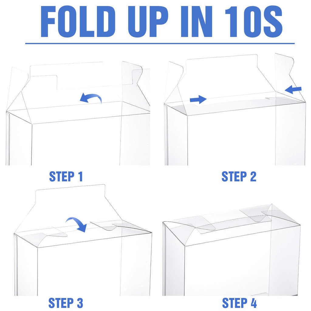 6 Pack Clear Cases X331167