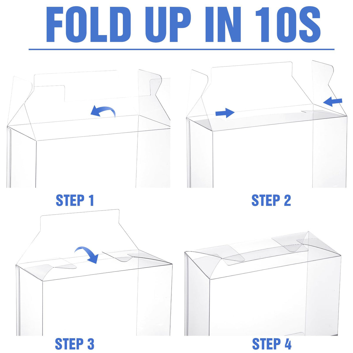6 Pack Clear Cases X331167