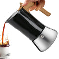 12 Cup 304 Stainless Steel Moka Pot V74984