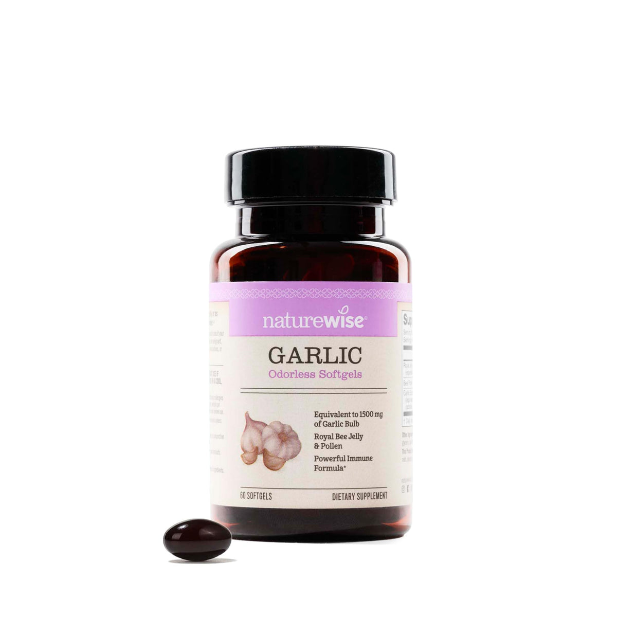 Odorless Garlic Softgels with Royal Jelly & Pollen D763497