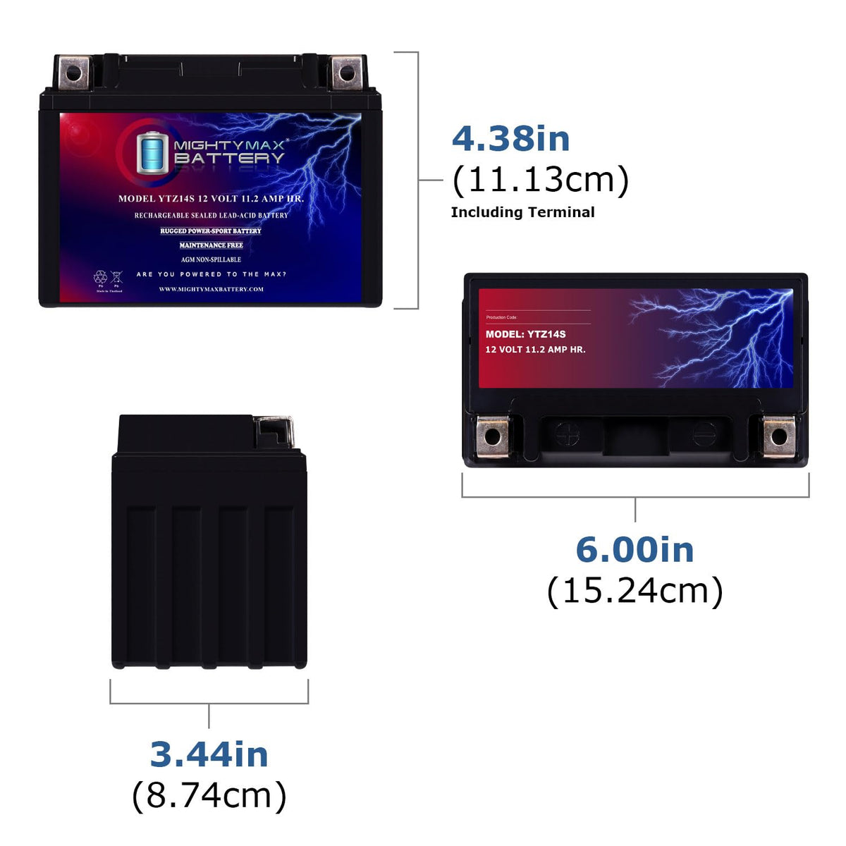 12V 11.2AH SLA Battery + 12V 2Amp Charger T3595