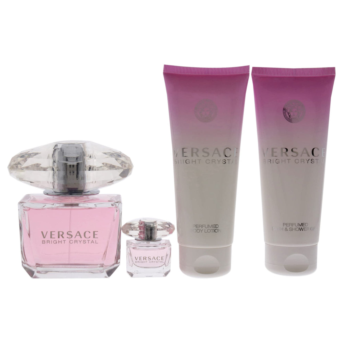 3 oz EDT Spray 3.4 oz Body Lotion Bath and Shower Gel 4 Pc Gift Set G5850