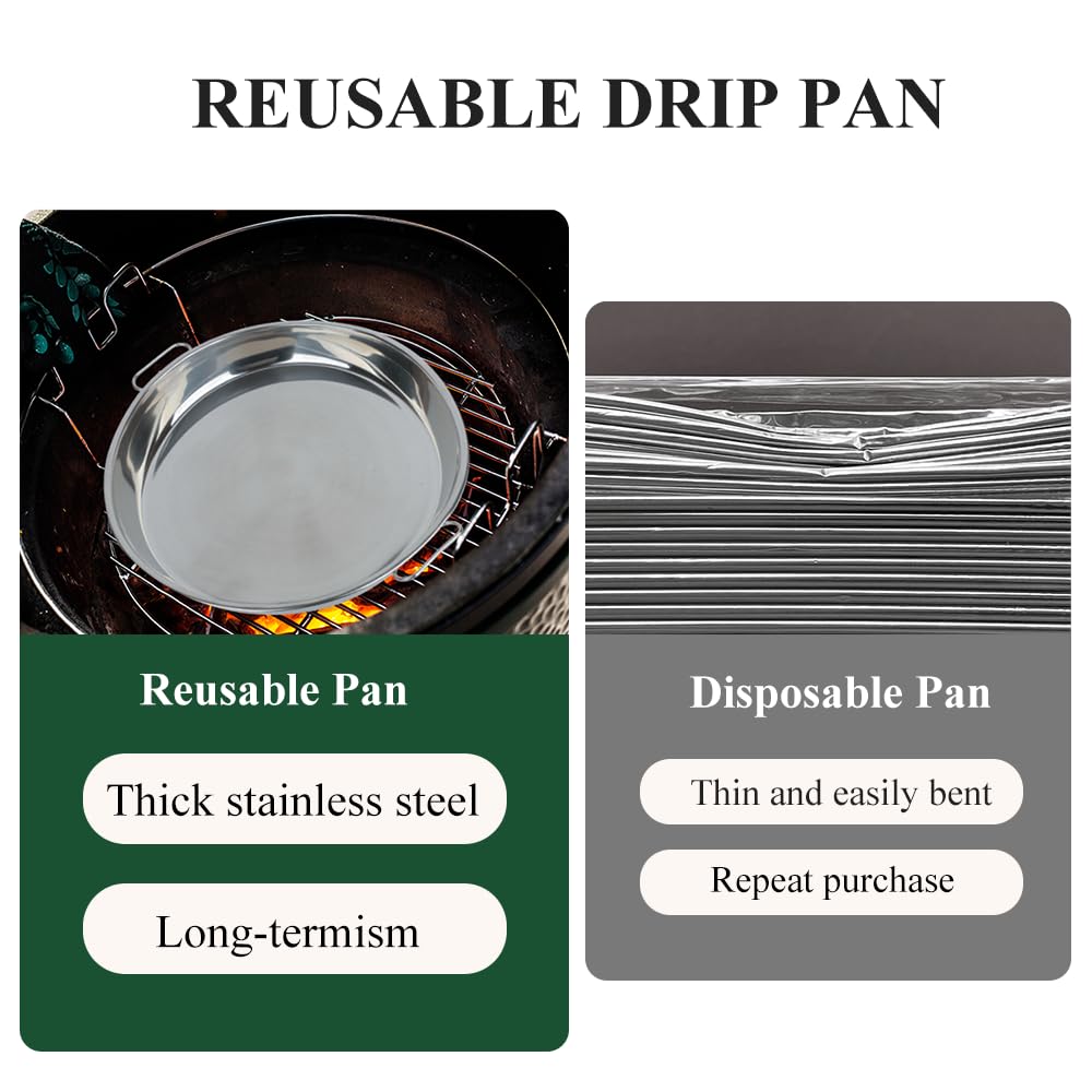 13.5" Stainless Steel Drip Pan & Roasting Tray P269695