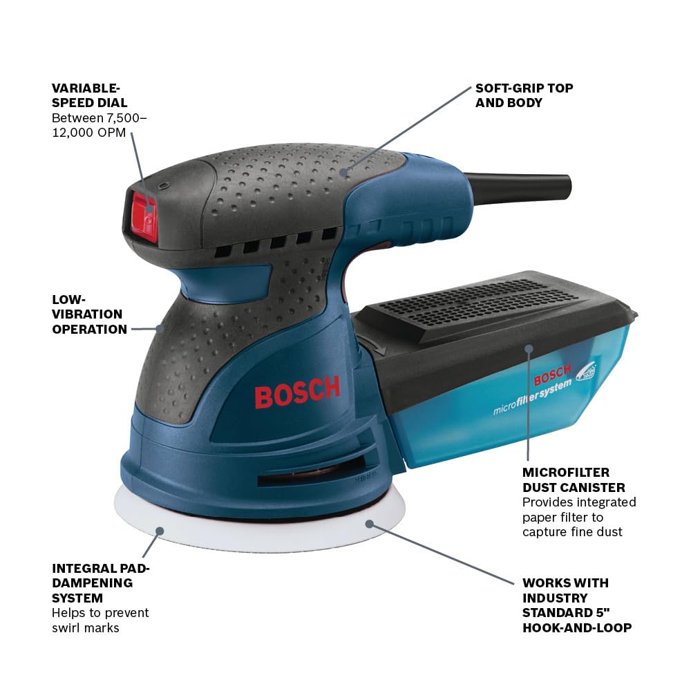 Variable Speed Random Orbital Sander A322649