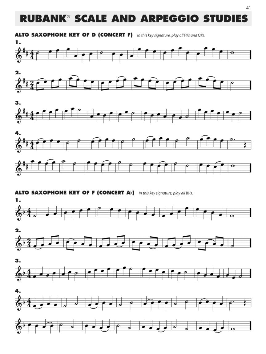 Eb Alto Saxophone Book 1 D16959