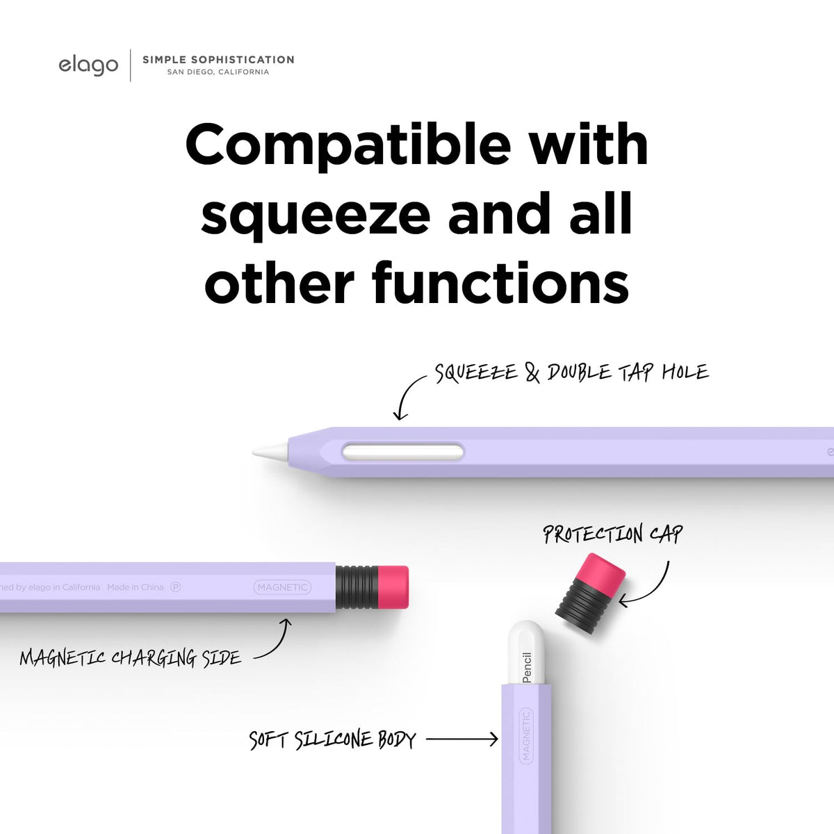 Case for Apple Pencil Pro & Apple Pencil 2nd Generation G2921