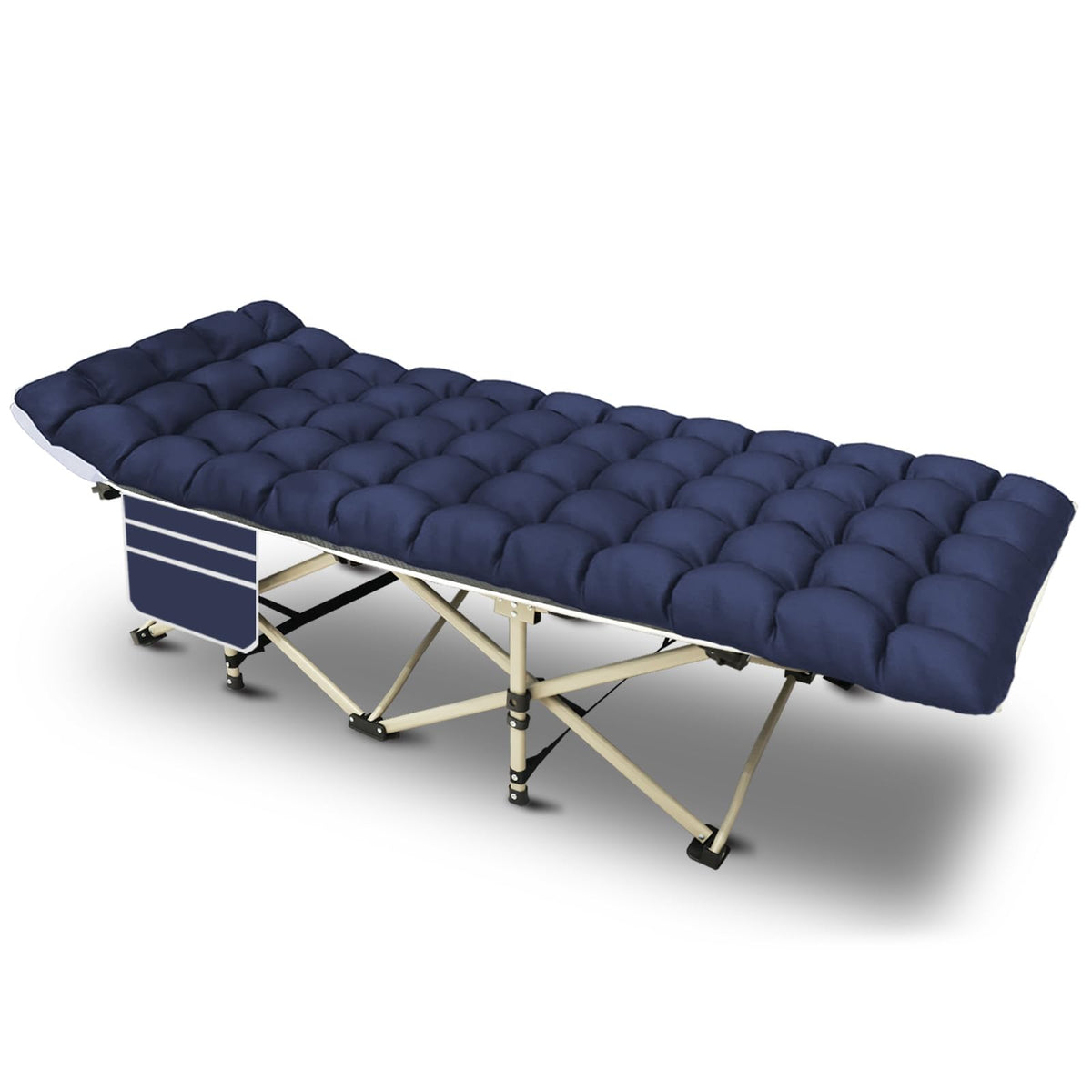 Folding Camping Cot with Mattress and Carry Bag A470