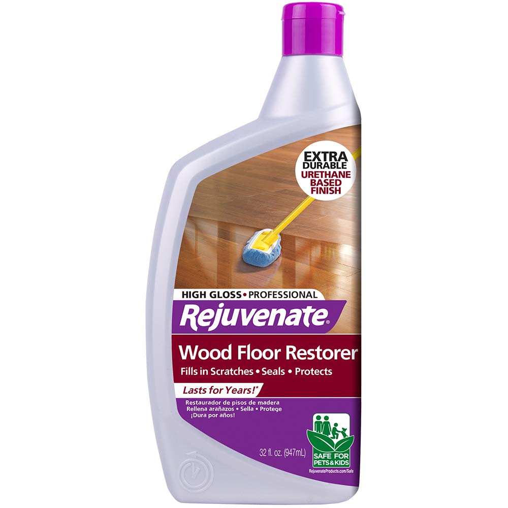 Wood Floor Restorer and Polish 32oz Microfiber Applicator S966910