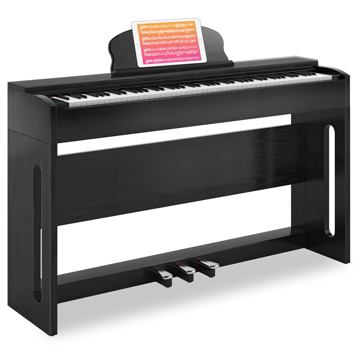 88-Key Digital Piano with Stand & Pedals U475