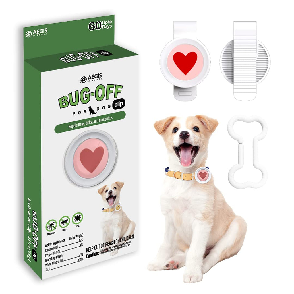 Natural Flea and Tick Repellent Clip for Dogs I682100