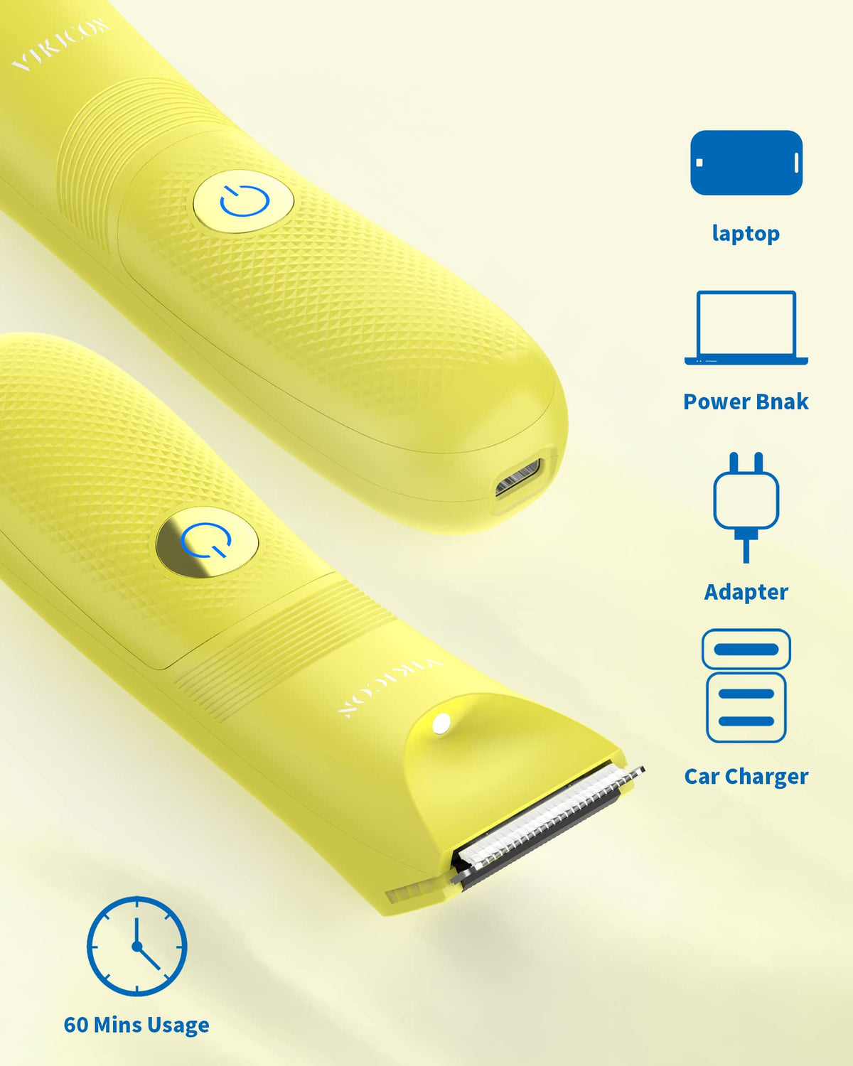 Cordless Electric Hair Trimmer with Adjustable Guards Z35511