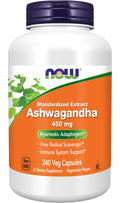 Ashwagandha Extract 450 mg Vegan 240 Veg Capsules V528