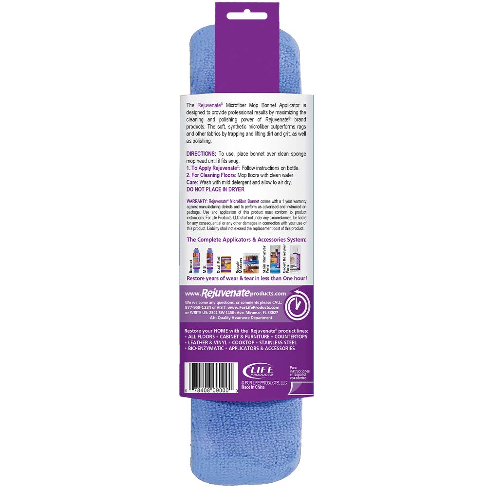 Wood Floor Restorer and Polish 32oz Microfiber Applicator S966910