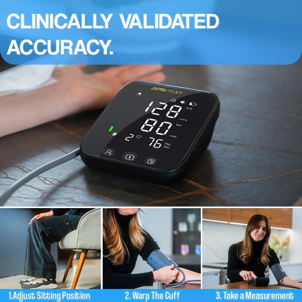 Automatic Digital Upper Arm Blood Pressure Monitor with XL Cuff Q130