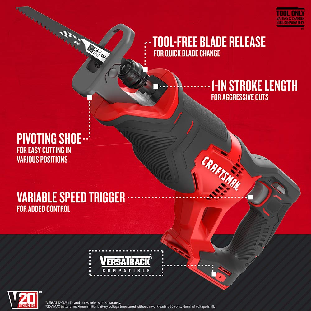 7-Tool Cordless Power Tool Combo Kit with 2 Batteries and Charger P5720