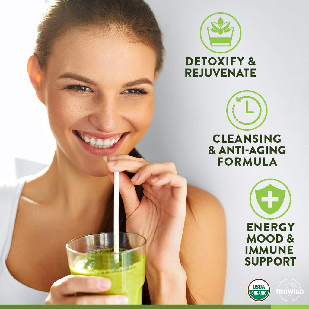 Greens Superfood Juice Powder 40 Servings 2 Pack Q9733